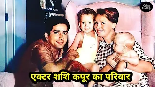 Legendary Bollywood Actor Shashi Kapoor With His Daughter & Wife | Biography & Life Story