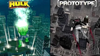 Hulk Ultimate Destruction Vs Prototype | Comparison