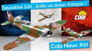 COBI NEWS 2021 #61 : Un Dewoitine D520, nouvel avion français ! (Compatible Lego WW2)