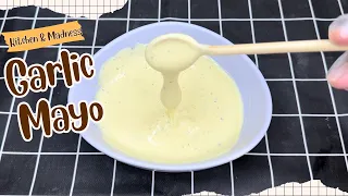 Homemade Garlic Mayo Sauce Recipe