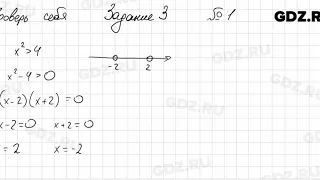 Проверь себя, задание 3, № 1 - Алгебра 9 класс Мерзляк