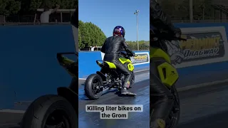 Killing liter bikes on the Grom