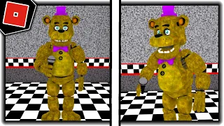 How to get HIM BADGE + FREDBEAR MORPH in FNAF: THE ORIGINAL TRILOGY ROLEPLAY - Roblox