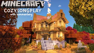 Building a Cozy Cottagecore House - Minecraft Relaxing Longplay (With Commentary)