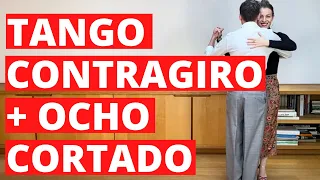 Tango Turns: How To Combine An Ocho-Cortado With A Contragiro (tango turn techniques)