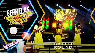 Gebby Vs Kayla Vs Biel - Cinta Sejati  | Battle Round | The Voice Kids Indonesia Season 4 GTV 2021