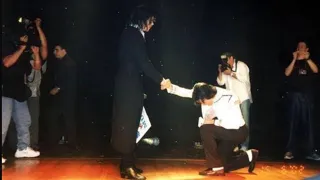 Michael Jackson and earnest valentino live killer thriller party 2002 ,PRO FOOTAGE