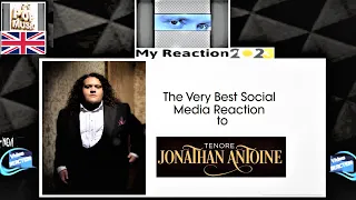 C-C MUSIC REACTOR REACTS TO JONATHAN ANTOINE THE PRAYER👌😇