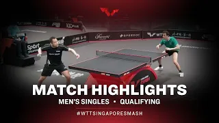 Marcos Madrid vs Thiago Monteiro | MS | Singapore Smash 2022 (Qual)