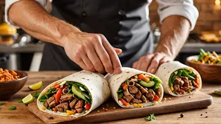 Mouthwatering Shawarma and Turkish Bread Bake