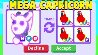 Trading MEGA CAPRICORN in Adopt Me!