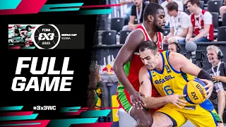 Brazil 🇧🇷 vs Madagascar 🇲🇬 | Men | Full Game | FIBA 3x3 World Cup 2023