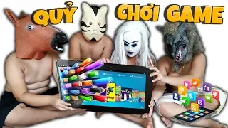 Tony | Thử Thách Đeo Mặt Nạ Chơi Game - Monsters Play Game