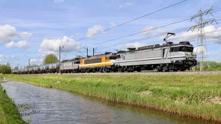 RFO 1829 + 1837 + 1828 met keteltrein te Houten 14 april 2024