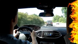 Peugeot 308 GT 2.0 Blue HDI 180 HP – Test Drive, Acceleration, Top Speed, Exhaust Sound