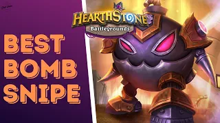 GOLDEN KABOOM BOT WINS THE GAME! | Hearthstone Battlegrounds