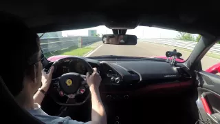Ferrari 488 GTB lap of Fiorano