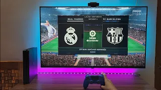 FIFA 23 LA LIGA (ElClásico) Gameplay PS4 Slim (4K HDR TV)