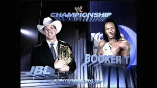 Story of JBL vs Booker T | Survivor Series 2004