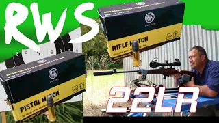 RWS rifle & pistol Match 22lr