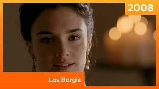 Coronación de César Borgia (Sergio Peris-Mencheta) en 'Los Borgia' de Antena 3