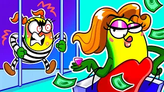 GOOD vs BAD Twin Sister | Thief ESCAPE from PRISON | Real vs Fake Friends Story by Avocado Family