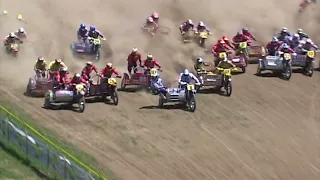 Sidecar motocross Sevlievo 2003 Sergis vs Willemsen world championship full race sidecarcross