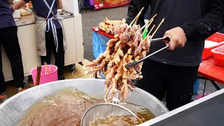 TOP11 Most Popular Taiwanese Night Market Food / 11攤嘉義彌陀夜市人氣排隊美食&遊戲大合集！