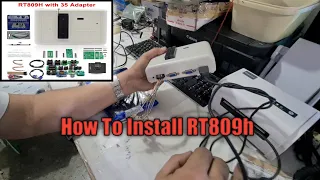 HOW TO INSTALL SET UP RT809H PROGRAMMER | UPDATE #how #howtorepair #smart #logo #china #service