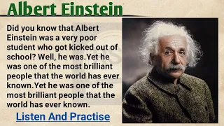 Learn English Through Stories ♨ Graded  Reader♨Albert Einstein ♨Improve Your English #English