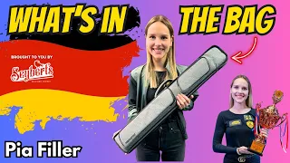 What cue does Pia Filler use? We look at 'What's in the Bag' of the 'Killer Fillers' #9ball