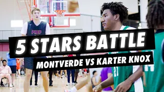 Montverde Academy Takes on Top Five 5 STAR Karter Knox 👀