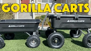 Comparing Gorilla Carts - Which Size Dump Cart Is Better??