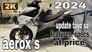 yamaha mio aerox s 2024 review| specs| features| price philippines| yamaha yzone