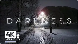 Alone in the Dark Winter Nights in Finland - Slow TV 4K