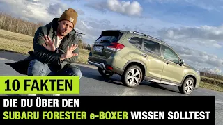 10 Fakten❗️die DU über DEN 2020 Subaru Forester e-Boxer wissen solltest! Fahrbericht | Review | Test