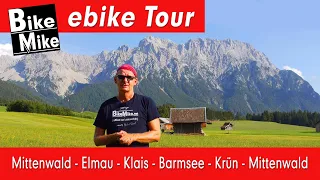 Eine Panorama eBike Tour zwischen Karwendel- und Wettersteingebirge | Oberbayern vom Feinsten