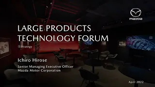 Large products technology　①Strategy