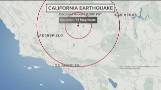 Powerful 7.1 earthquake hits California