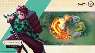 Tanjiro Kamado and Nezuko Kamado Skill Effect - Garena AOV (Arena of Valor)