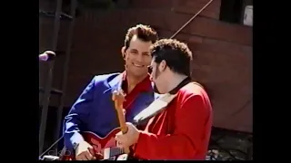 Chris Isaak and Silvertone live at Levi's Plaza in S.F. 1996 -- Pt 1