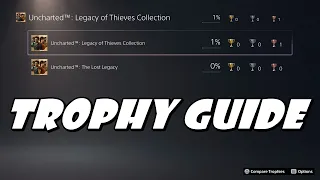 (PS5) UNCHARTED: Legacy of Thieves Collection Trophies (Trophy Guide)