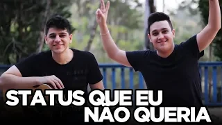 Status Que Eu Não Queria - Zé Neto e Cristiano (Cover Tulio e Gabriel)