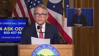 Gov. DeWine gives an update on Ohio's Vax-A-Million vaccine lottery