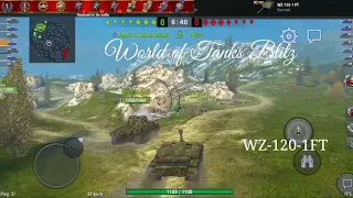 World of Tanks Blitz WZ-120-1FT 😂 3669 Damage 6 kills