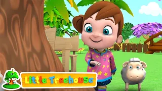 María tenía un corderito | Dibujos animados | Little Treehouse Español | Canciones infantiles