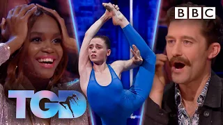 Rhythmic gymnast Hannah WOWs with unique moves FULL CLIP - @GreatestDancerUK  - BBC