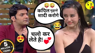 🤣kapil sharma flirts with a chinese girl  😜😜  | #shorts #youtubeshorts #ytshorts