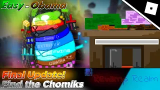 How to find ALL CHOMIKS in the FINAL REVAMP REALM UPDATE || Roblox