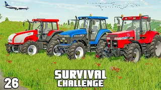 WHICH TRACTOR SHOULD WE BUY? | Survival Challenge | Farming Simulator 22 - EP 26